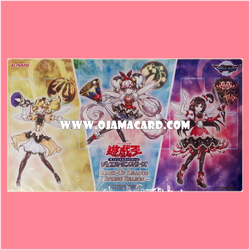 Yu-Gi-Oh! OCG Playmat / Duel Field - Rank-Up League 2017 Winter Season Tournament : Trickstar