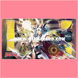 VG Fighter's Rubber Play Mat Collection Vol.08 - Salvation Lion, Grand Ezel Scissors 98%