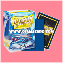Dragon Shield Standard Size Card Sleeves — Blue • Matte「100ct.」