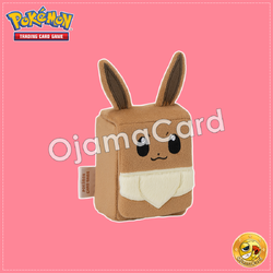 Pokémon Card Game Plush Deck Case | Plush Deck Box — EEVEE | EEVUI「1 Box」
