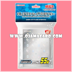 Yu-Gi-Oh! Duelist Card Protector / Sleeves — 20th Anniversary Silver「55ct.」