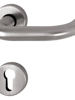 HAFELE มือจับปลอดเชื้อแบคทีเรีย Hoppe SecuSan HAFELE 902.92.936 สแตนเลส สตีล