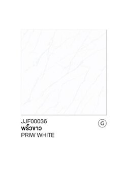 JAGUAR กระเบื้องปูพื้น ลายพริ้วขาว ขนาด 40*40