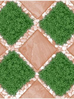 Sosuco กระเบื้องปูพื้น ผิวด้าน ลาย พรมหยก-น้ำตาล ขนาด 30*30