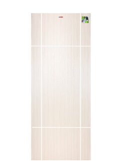 ประตูUPVCเมโทร-เทค MP-16 รุ่น เซาะร่อง สีไวท์โอ๊ค ขนาด 90*200 ซม.