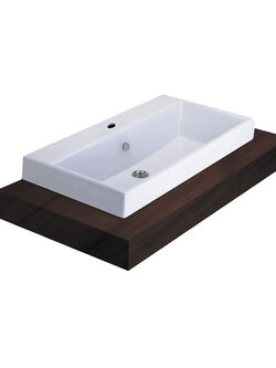 อ่างล้างหน้า COTTO C0900 อ่างวางบนเคาน์เตอร์