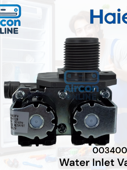 วาล์วน้ำเข้า เครื่องซักผ้า Haier รหัส 0034001128 [ 1128 ] รุ่น HWM80-1826T , HWM90-1826T , HWM100-1826T และอื่นๆตามรายละเอียด