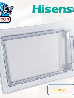ฝาปิดประตูช่องฟรีส ตู้เย็น HISENSE รุ่น ER152S รหัส K4216686 มือ 1 ของแท้