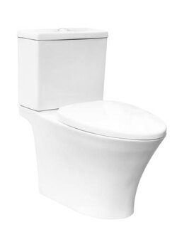 สุขภัณฑ์สองชิ้น รุ่น S12302/ROSE (SOFT) 3/6L สีขาว SOSUCO