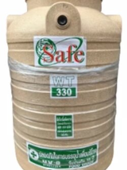 Safe ถังเก็บน้ำบนดินขนาด 330 ลิตร รุ่นแกรนิตทราย