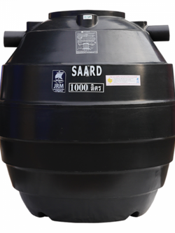 ถังบำบัดน้ำเสียสะอาด (PCS-1000) สีดำ JRM