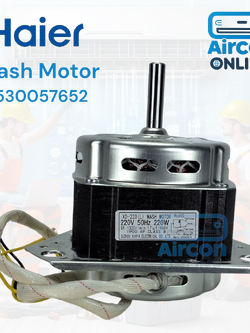 มอเตอร์ปั่นแห้งเครื่องซักผ้า HAIER รหัส 0530057652 ของแท้ มือ 1