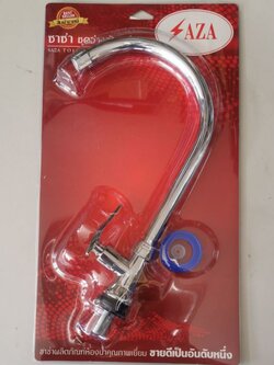 ก๊อกอ่างล้างจาน ก๊อกน้ำ ก๊อกซิงค์ Saza ซาซ่า ซาซ่า ก๊อกอ่างล้างจาน Z12 สแตนเลส