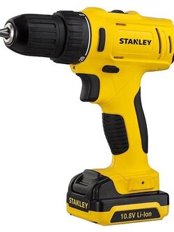 STANLEY สว่านไร้สาย 10 มม. 10.8V STANLEY SCD12S2 สีดำเหลือง