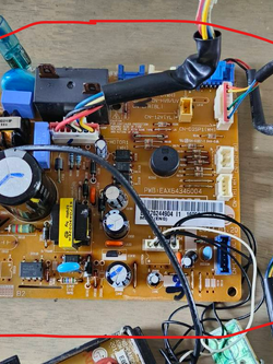 INDOOR PCB แอร์ LG รุ่น C13HN ของแท้ ใหม่ มือ 1