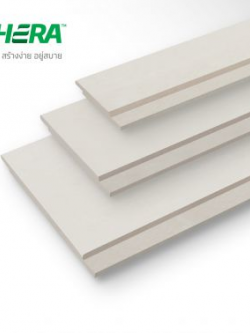 ไม้ฝาสเปลนดิดเฌอร่า รุ่นโมเดิร์นสแทกเกอร์ ผิวเรียบ สีธรรมชาติ Shera