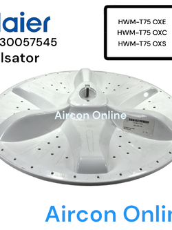 Pulsator จานซักเครื่องซักผ้า Haier รหัส 0530057545 รุ่น HWM-T75 OXE , HWM-T75 OXC และ HWM-T75 OXS