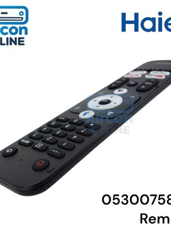 รีโมท Smart TV ยี่ห้อ HAIER รหัส 0530075848 สำหรับ รุ่น H75K7UG, H55K7UG ของแท้ ใหม่ มือ 1