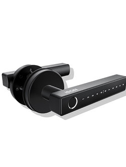 ติดตั้งฟรี!! ดิจิตอลล็อก รุ่น DLN-9925BL สีดำ ติดตั้งแทนลูกบิดเดิมได้ ISON DLN-9925BL ดำด้าน