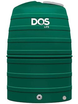 ถังเก็บน้ำบนดิน DOS GREENERY-2000 สีเขียว