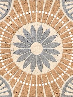 Sosuco กระเบื้องปูพื้น ผิวด้าน ลายออลสตาร์-อิฐ 40*40