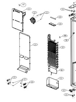 ชั้นวางของตู้แช่ #17 shelf 0060854305N ของแท้ ใหม่ มือ 1