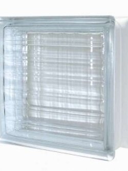 บล็อกแก้วใส ช้างแก้ว รุ่น ประกายแก้ว ขนาด 4"