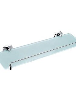 หิ้งกระจกติดผนัง HAFELE รุ่น 499.98.241 สีโครเมียม