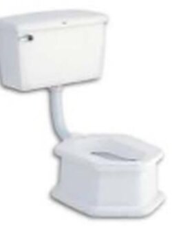 โถสุขภัณฑ์ COTTO รุ่น C203 สุขภัณฑ์ แบบนั่งยอง+ถังพักน้ำ