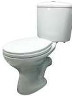 สุขภัณฑ์สองชิ้นท่อออกกำแพง รุ่น NEW MONICA S-1587.1 star