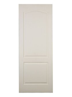 ประตูลูกฟัก HDF ขนาด 80*200 ลายสุโขทัย 2 ช่อง