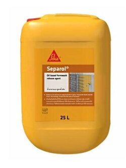 SIKA ซิก้า ซีพารอล ทีเอช น้ำยาทาแบบ สูตรน้ำมัน 25 ลิตร