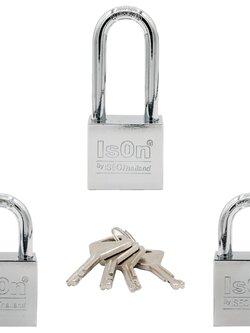 กุญแจ KA.877 (CP)-40/3 ISON ชุบโครเมี่ยม