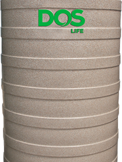 ถังเก็บน้ำบนดิน DOS GRANITO ขนาด 3000 ลิตร แถมลูกลอย ทราย