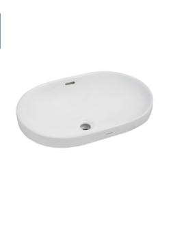 NASCO NL-005-WAอ่างฝังบนเคาร์เตอร์รุ่นกฤษณา ขาว