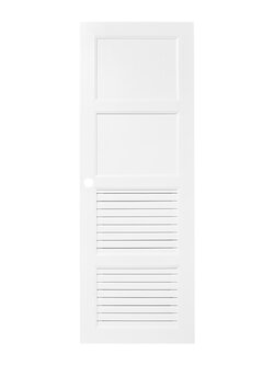 ประตูห้องน้ำ UPVC รุ่น MT-3 ขาว 70*180