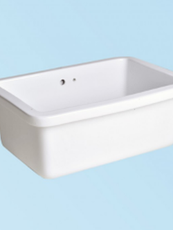 อ่างล้างหน้าอเนกประสงค์ ขนาด 460x640x299 มม. รุ่น SK6112W สีขาว CORAL