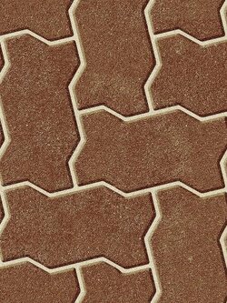 Sosuco กระเบื้องปูพื้น ผิวด้าน ลายโตปลาส-อิฐ 40*40