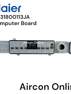 Computer Board เครื่องซักผ้า HAIER รุ่น HM150-B1978S8, HWM140-1702DS, HWM130-1702DS รหัส 0031800113JA [ 113JA ] ของแท้ ใหม่ มือ 1