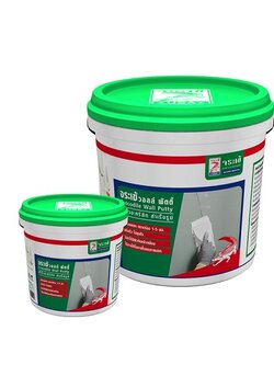 อะคริลิคโป๊ว จระเข้ รุ่น วอลล์พัตตี้ สีขาว