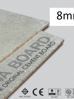 VIVA วีว่าบอร์ด ไม้อัดซิเมนต์ ขนาด 8 mm Viva ขอบเรียบ