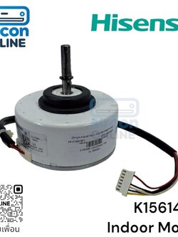 มอเตอร์พัดลมแฟนคอยล์ แอร์ HISENSE รหัส K1561454 ของแท้ ใหม่ มือ 1