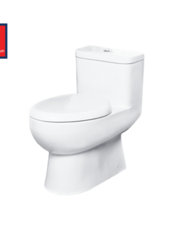 สุขภัณฑ์ 1 ชิ้น STAR S-1108.แมรี่โกลด์ 3/4.5L สีขาว