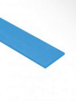 ไม้ฝา ตราเฌอร่า รุ่นขอบตรง ลายสัก สีฟ้าดุสิตา Shera