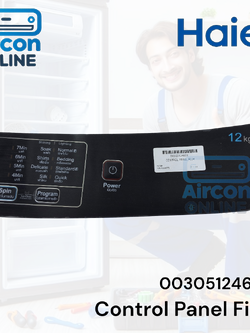 Control Panel Film เครื่องซักผ้า Haier รุ่น HWM120- 1826T รหัส 0030512460E ของแท้ มือ 1