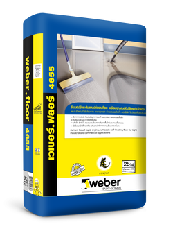 เวเบอร์ฟลอร์ 4655 (ขนาดบรรจุ 25 กก./ถุง) สีเทา