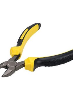 คีมปากตัด ขนาด 6 นิ้ว AT INDY G02 ดำ เหลือง