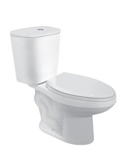 สุขภัณฑ์สองชิ้น รุ่น S12304/CARNATION 3/6L สีขาว SOSUCO