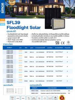 SFL39 Solar Eq 500W