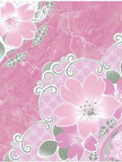 Sosuco กระเบื้องปูพื้น ผิวมัน ลายจามจุรี-มารูน 40*40